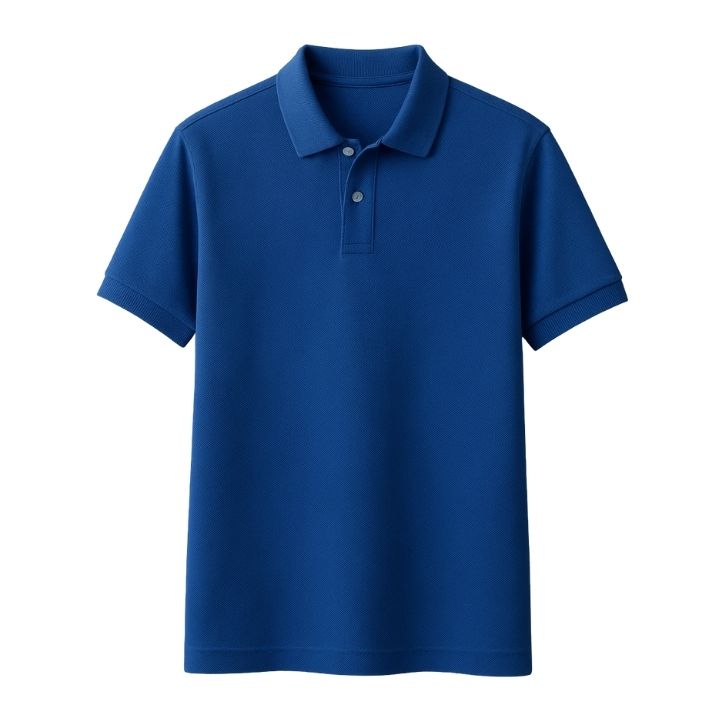 Polo Yaka Düz T-Shit